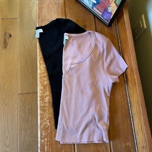 Topshop Crop Tops size 8